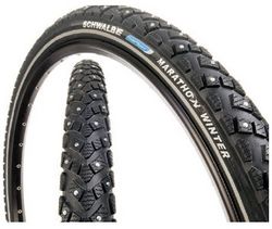 Pneus d’hiver pour vélos  