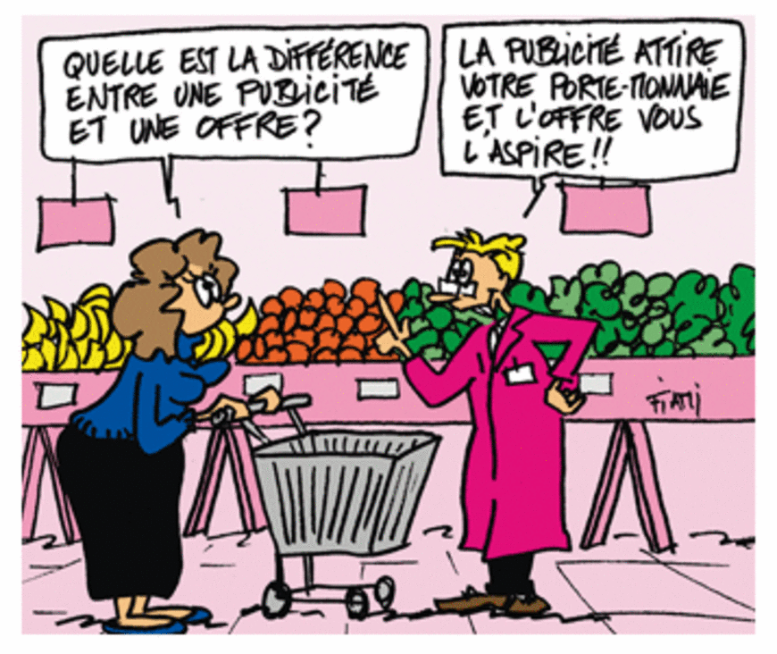 La pub n’est pas une offre