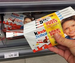 Le chocolat «en action» coûtait bonbon