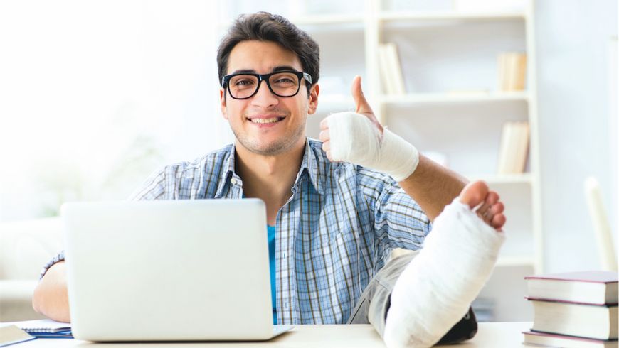 Mieux vaut se blesser que tomber malade!