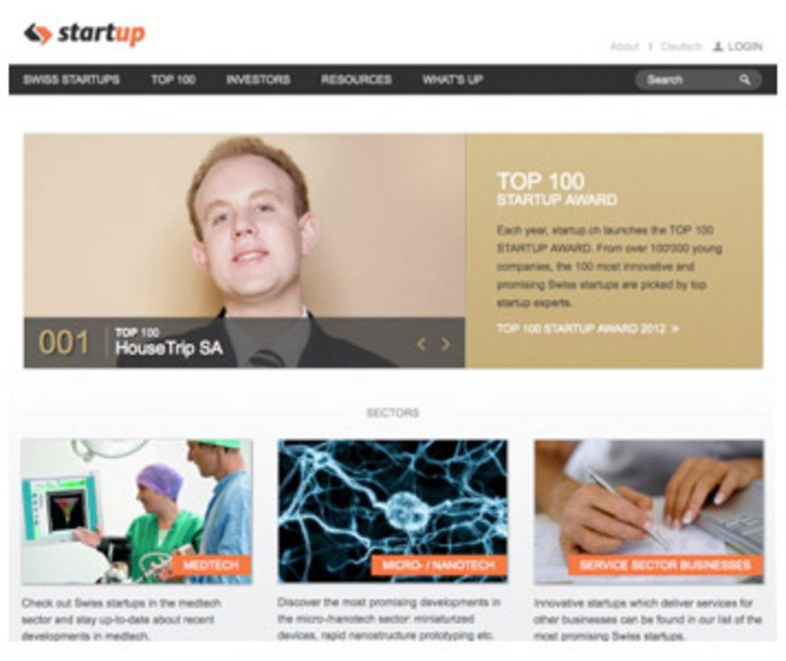 Les 100 meilleures start-up