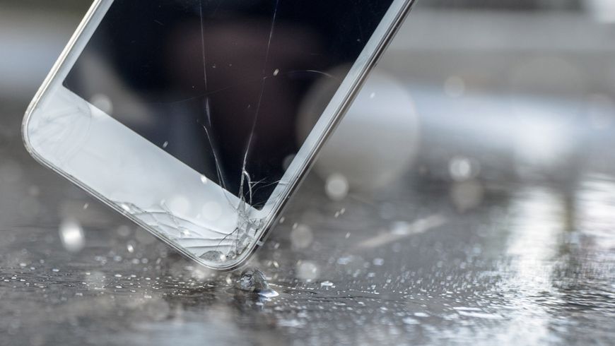 iPhone accidenté