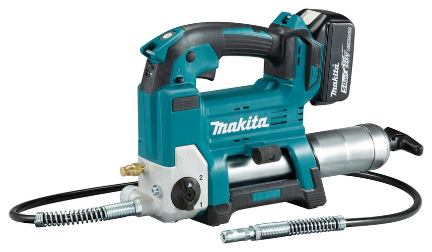 Makita SA rappelle des pompes à graisse sans fil (modèles DGP180Z et DGP180RT) et leur tuyau flexible 600/1200