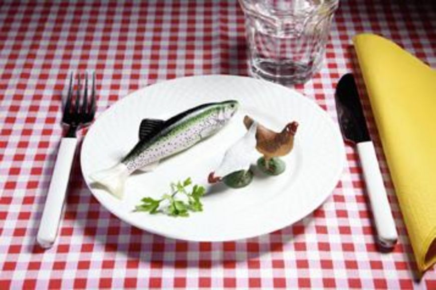  Poisson contre viande
