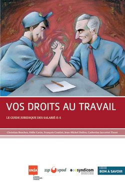 Vos droits au travail