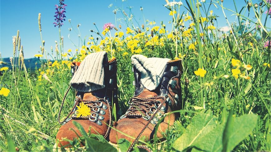 Chaussures et pieds au sec