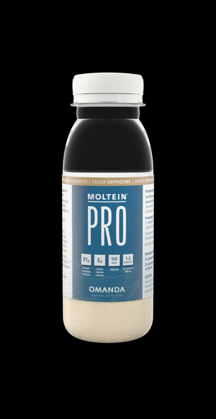 Omanda AG rappelle le produit Moltein PRO Cappuccino en raison de la présence non déclarée d'allergènes de soja
