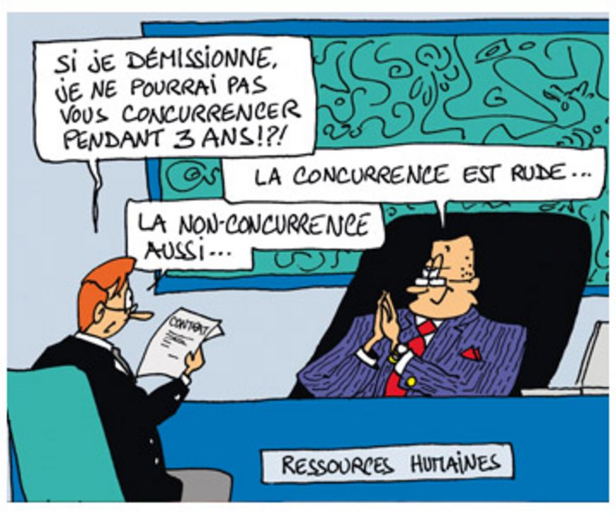 Interdiction de concurrence, clause de combat