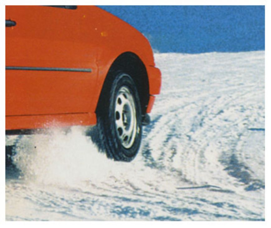Les pneus d’hiver tiennent la route
