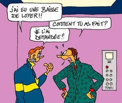 Loyers: ça baisse, ça baisse!