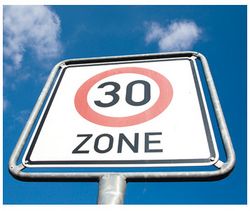 Zone 30 km/h et piétons