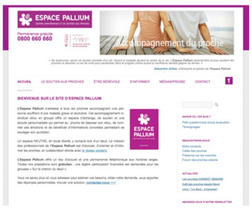 Soutenir les proches des malades