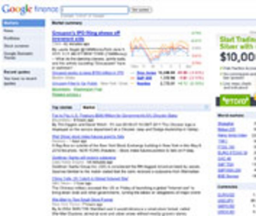 Google et la finance