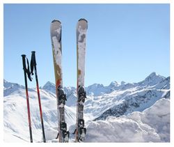 Skis volés