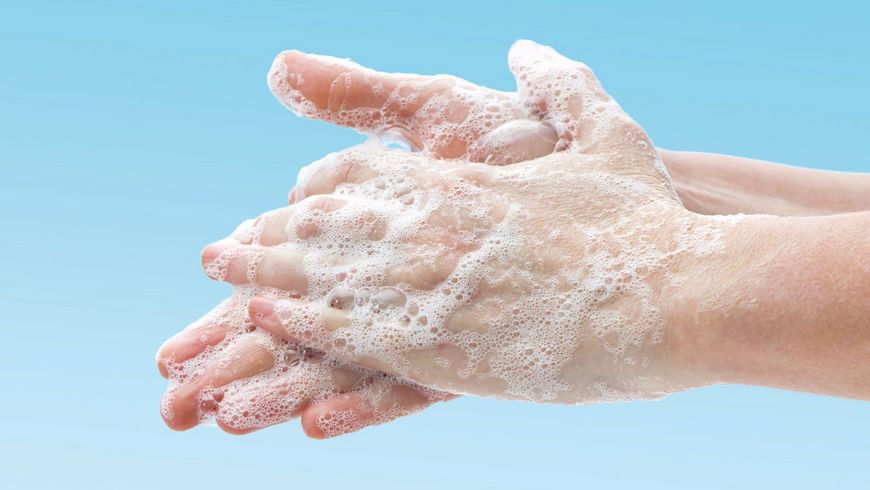 Le savon est plus efficace que le désinfectant