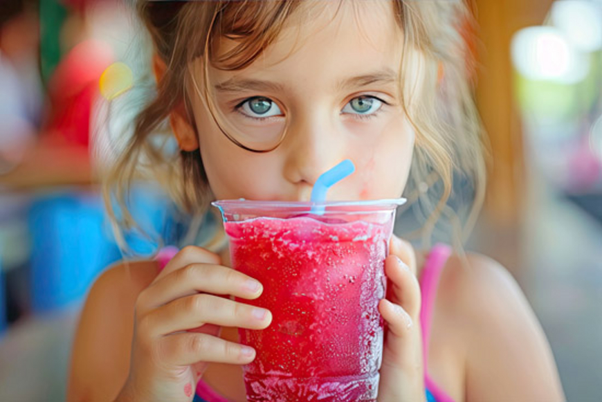 Mieux vaut éviter ces «glaces à boire», chargées en colorants