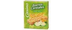 des graisses et du sucre à la barre