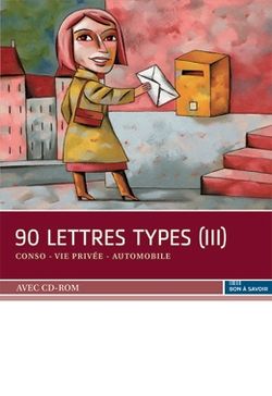 90 lettres types (III)