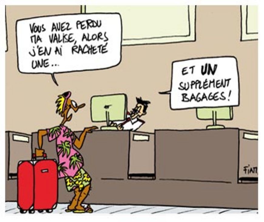 Quand les valises s’envoient en l’air…