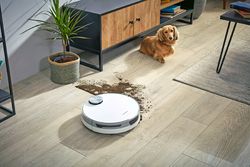 Des robots qui aspirent mal sur un tapis