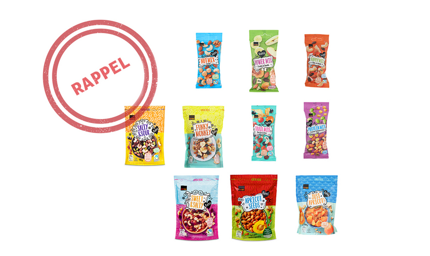 Coop rappelle les produits Karma à base d’amandes d’abricot