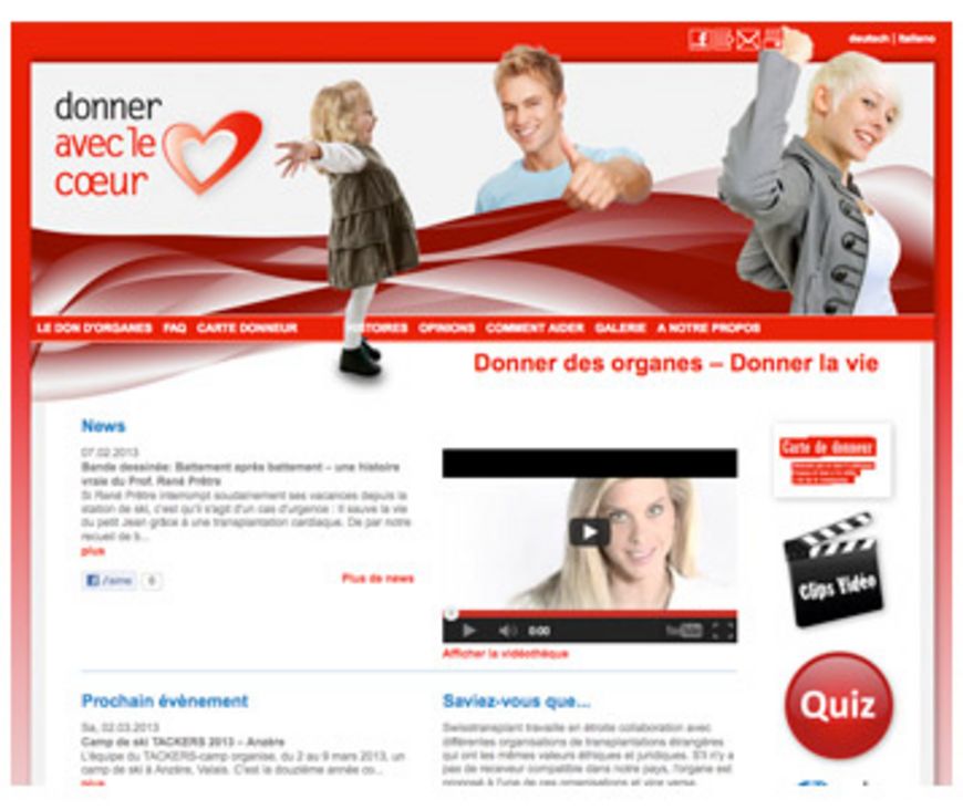 Des infos sur le don d’organe