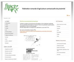 Manger local grâce à la FRACP