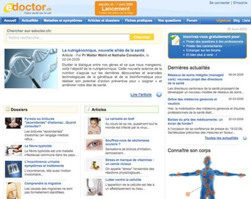 La santé en ligne