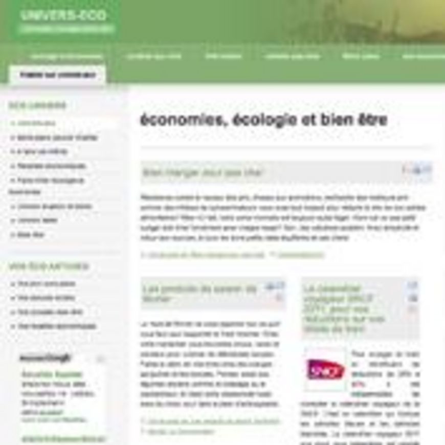 Eco et écolo