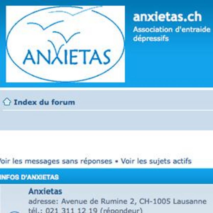 Autour de l’anxiété
