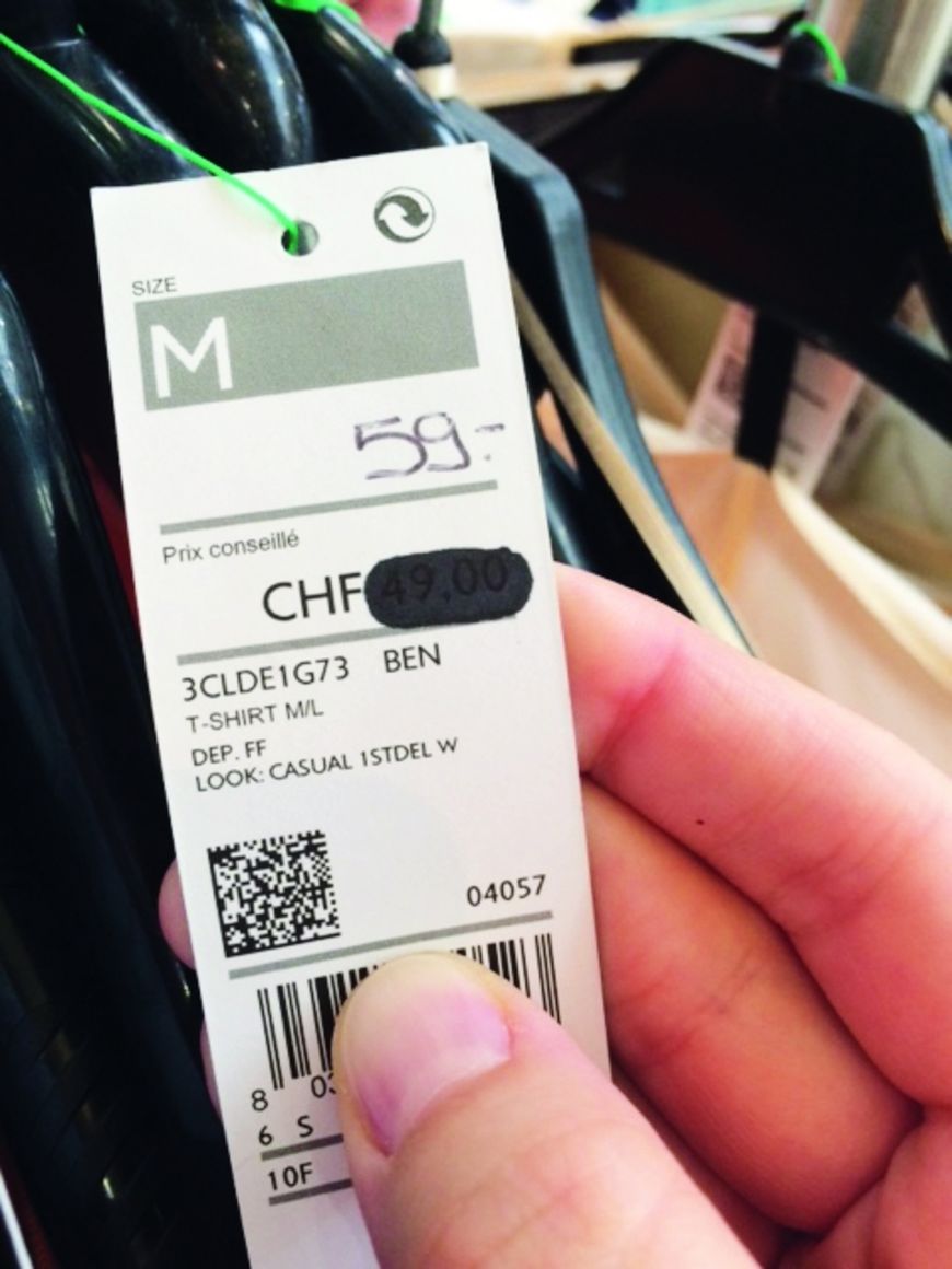 Soldes au rabais chez Benetton