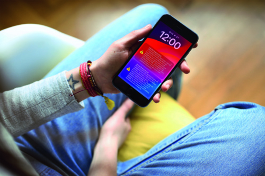 Alertes catastrophes sur son smartphone