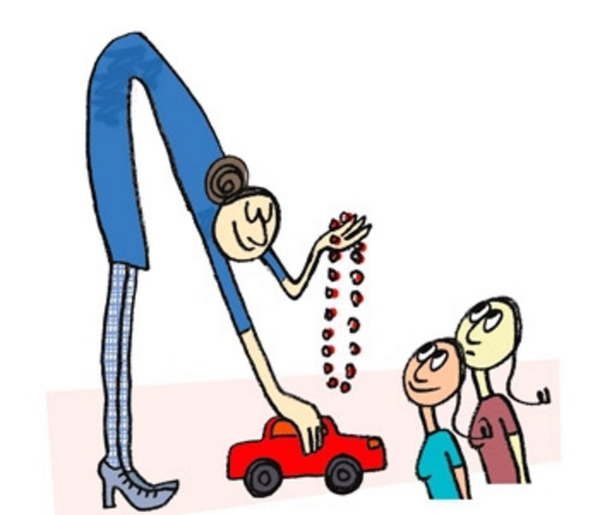 Enfant gâtée, et les autres?