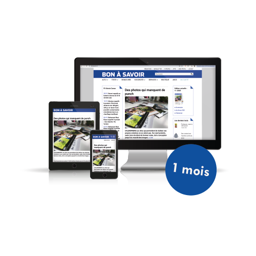 Abonnements numériques Bon à Savoir